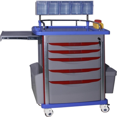 MN-AC001 High Quality ABS Anesthesia Cart for Medical Surgical Room