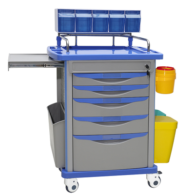 MN-AC001 High Quality ABS Anesthesia Cart for Medical Surgical Room