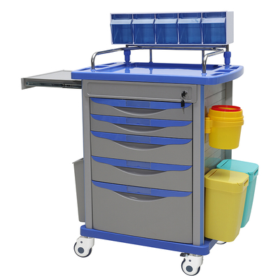 MN-AC001 High Quality ABS Anesthesia Cart for Medical Surgical Room