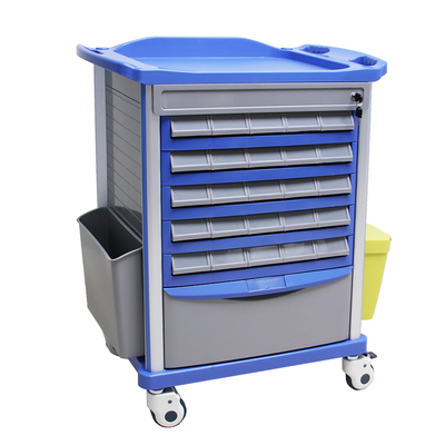 MN-DC003 ABS Plastic Anesthesia Emergency Clinical Medicine Hospital Trolley