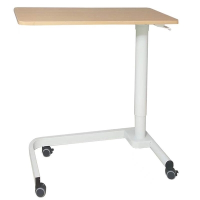 MN-OVT001 Hot Sale Adjustable Hospital OverBed Table With Wheels