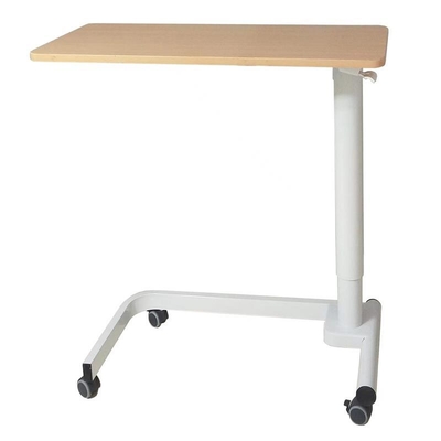 MN-OVT001 Hot Sale Adjustable Hospital OverBed Table With Wheels