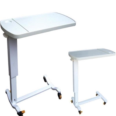 MN-OVT001 Hospital ABS Board Mobile Overbed Bedside Table with Good Quality