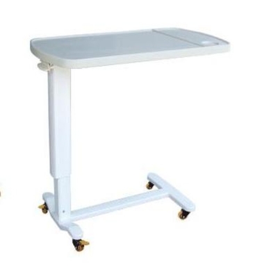 MN-OVT001 ABS Adjustable Movable Bedside Over Bed Table Hospital Dining Table for Hospital